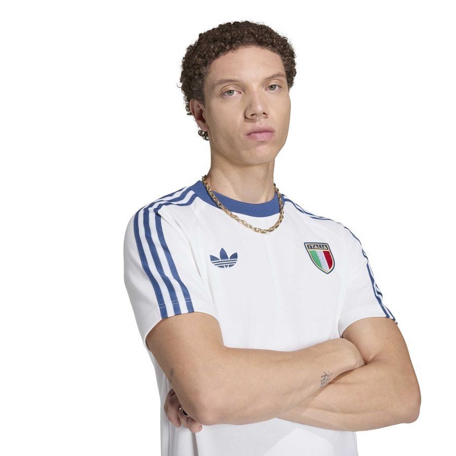 Italy T-Shirt OG - Crystal White - Men's-SoccerKits Hub | Buy Soccer Jerseys Online