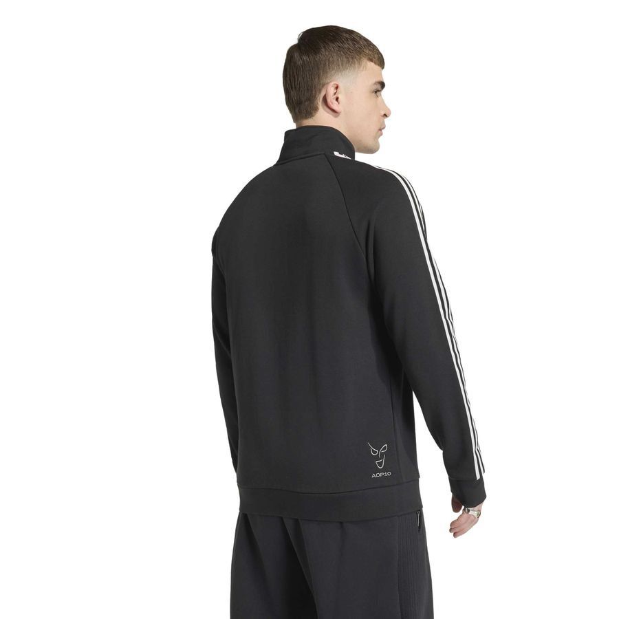 Juventus Track Top Half Zip OG - Black - Men's-SoccerKits Hub | Buy Soccer Jerseys Online