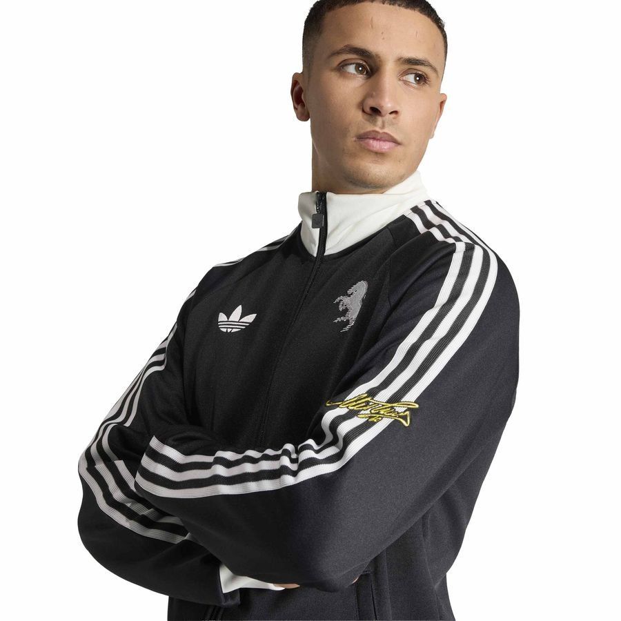 Juventus Track Top OG - Black - Men's-SoccerKits Hub | Buy Soccer Jerseys Online