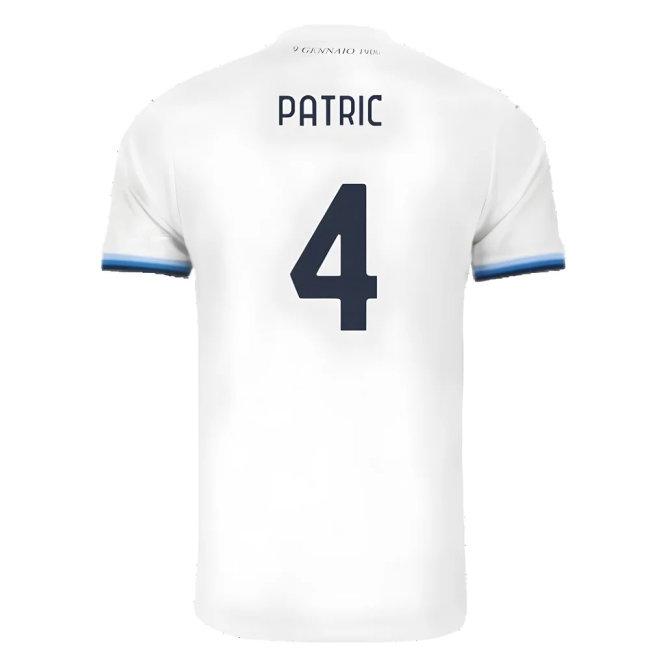 Lazio 125th Anniversary Home Shirt (Patric 4)-SoccerKits Hub | Buy Soccer Jerseys Online