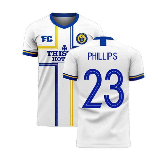Leeds 2020-2021 Home Concept Football Kit (Fans Culture) (PHILLIPS 23)-SoccerKits Hub | Buy Soccer Jerseys Online