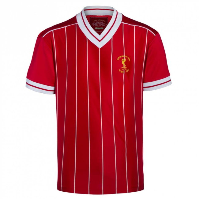 Liverpool 1984 Rome Retro Football Shirt (Your Name)-SoccerKits Hub | Buy Soccer Jerseys Online