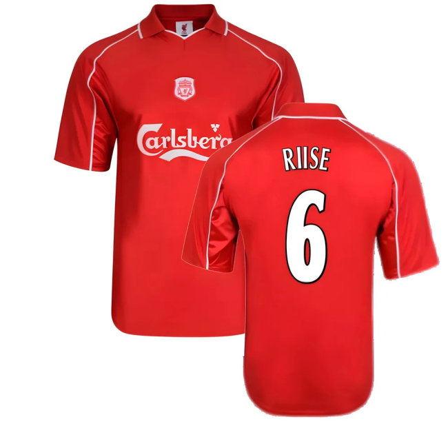 Liverpool 2000 Home Shirt (RIISE 6)-SoccerKits Hub | Buy Soccer Jerseys Online