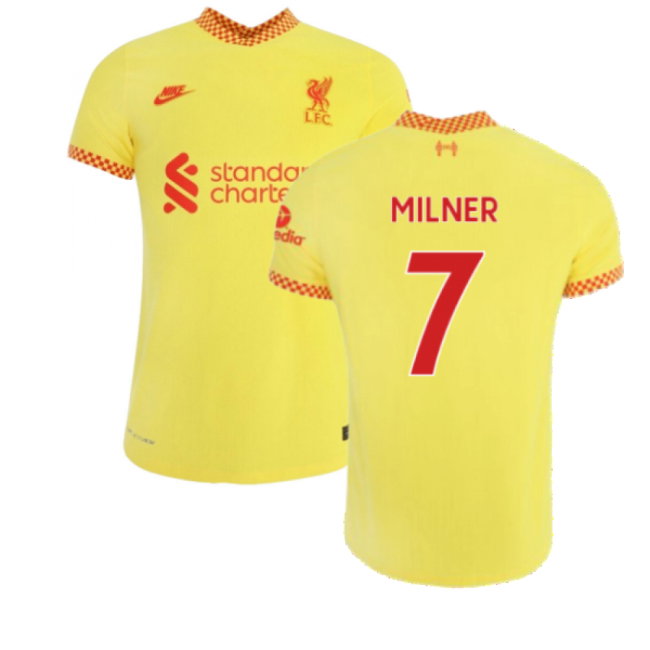 Liverpool 2021-2022 3rd Shirt (MILNER 7)-SoccerKits Hub | Buy Soccer Jerseys Online