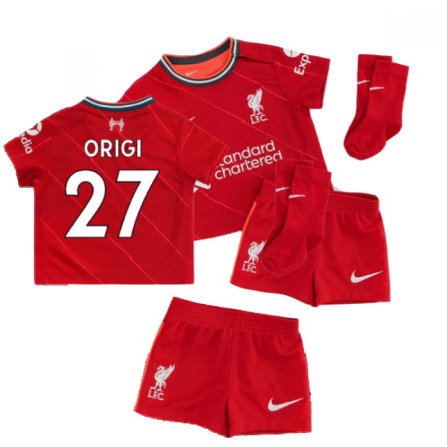Liverpool 2021-2022 Home Baby Kit (ORIGI 27)-SoccerKits Hub | Buy Soccer Jerseys Online