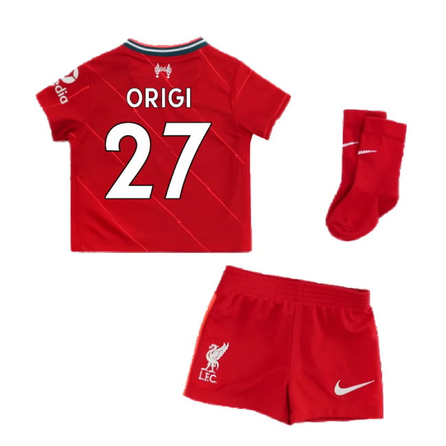 Liverpool 2021-2022 Home Baby Kit (ORIGI 27)-SoccerKits Hub | Buy Soccer Jerseys Online