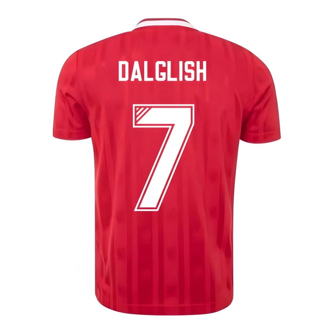 Liverpool FC 1988-89 Candy Home Shirt (DALGLISH 7)-SoccerKits Hub | Buy Soccer Jerseys Online