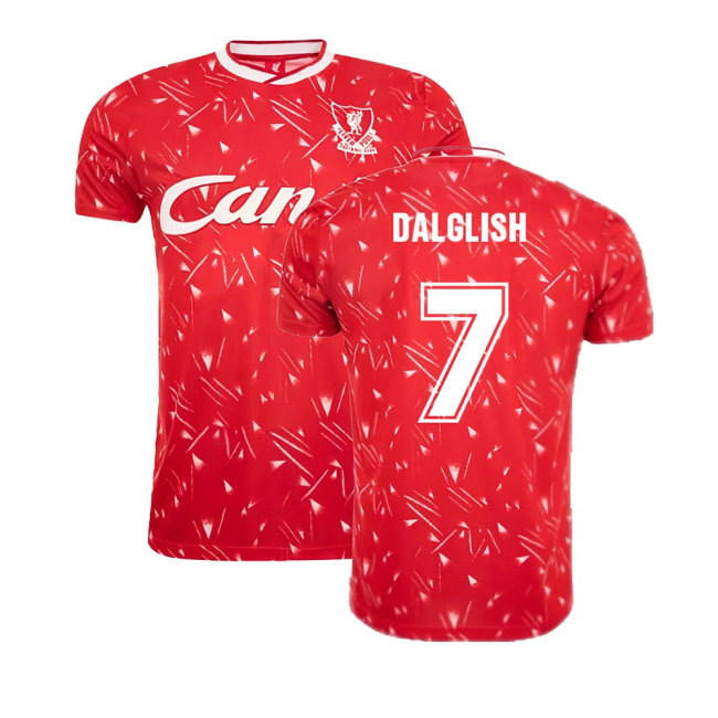 Liverpool FC 1990 Retro Football Shirt (DALGLISH 7)-SoccerKits Hub | Buy Soccer Jerseys Online