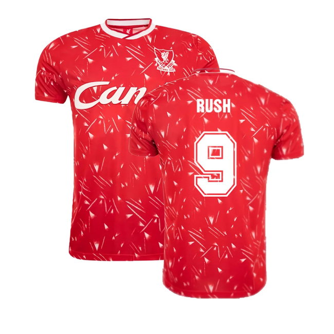 Liverpool FC 1990 Retro Football Shirt (RUSH 9)-SoccerKits Hub | Buy Soccer Jerseys Online