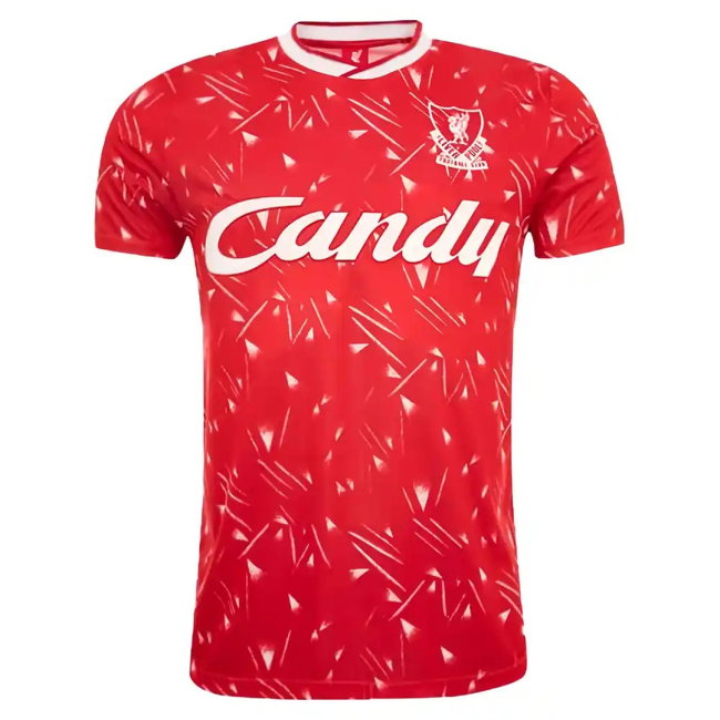 Liverpool FC 1990 Retro Football Shirt (RUSH 9)-SoccerKits Hub | Buy Soccer Jerseys Online