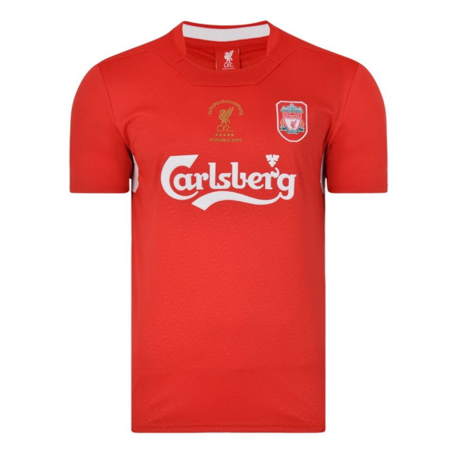 Liverpool FC 2005 Istanbul Home Shirt (CARRAGHER 23)-SoccerKits Hub | Buy Soccer Jerseys Online