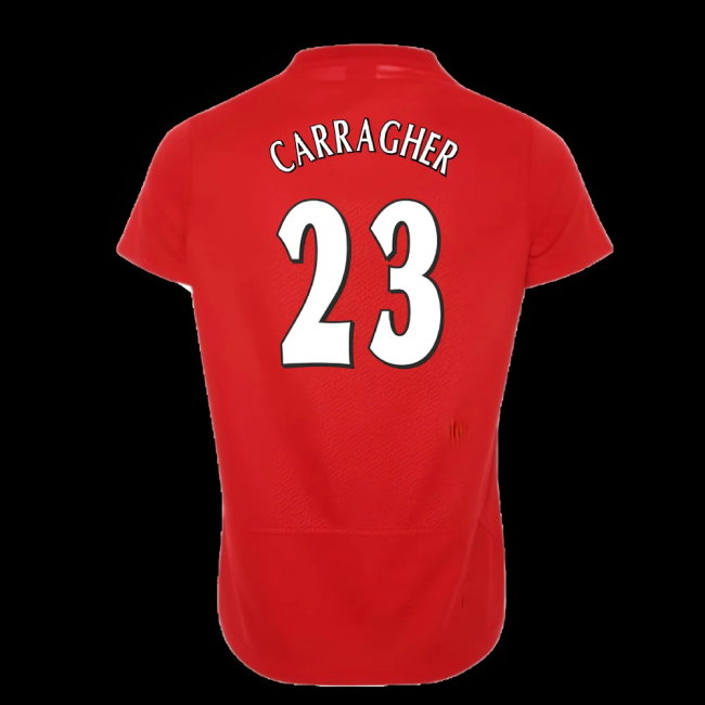 Liverpool FC 2005 Istanbul Home Shirt (Womens) (CARRAGHER 23)-SoccerKits Hub | Buy Soccer Jerseys Online