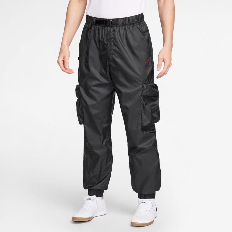 Liverpool Tech Woven Pants - Black/Gym Red - Men's-SoccerKits Hub | Buy Soccer Jerseys Online