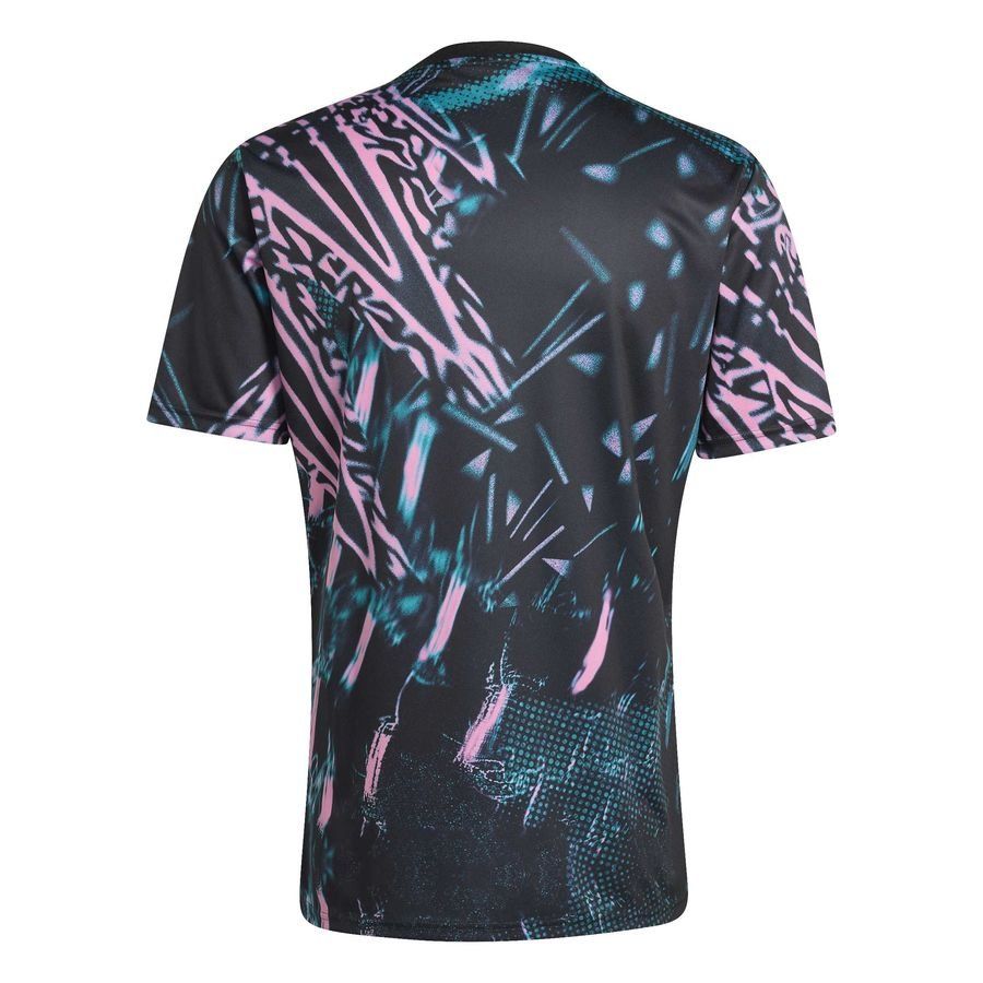 Liverpool Training T-Shirt Pre Match - Black/Semi Pink Glow - Men's-SoccerKits Hub | Buy Soccer Jerseys Online