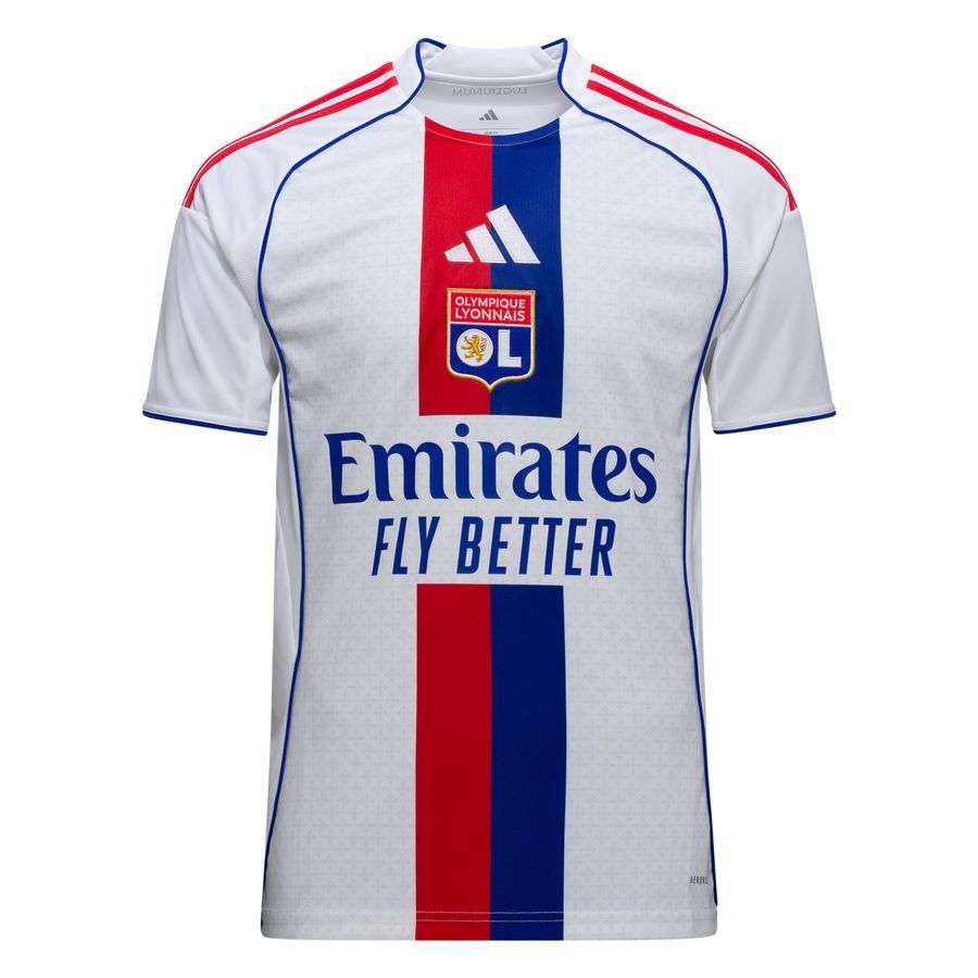 Lyon Home Shirt 2025/26 Kids-SoccerKits Hub | Buy Soccer Jerseys Online