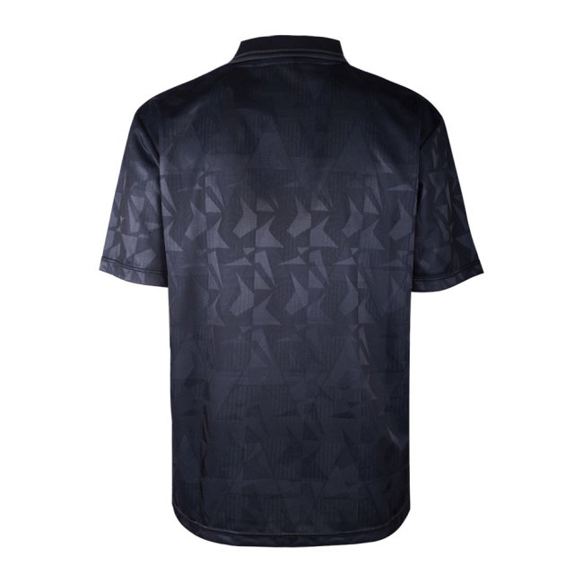 Man City 1990 Blackout Retro Shirt (KOMPANY 4)-SoccerKits Hub | Buy Soccer Jerseys Online