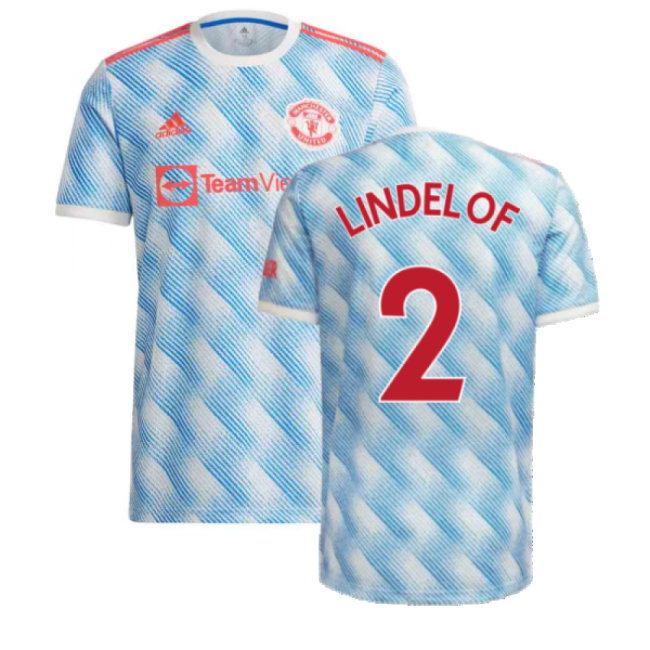Man Utd 2021-2022 Away Shirt (LINDELOF 2)-SoccerKits Hub | Buy Soccer Jerseys Online