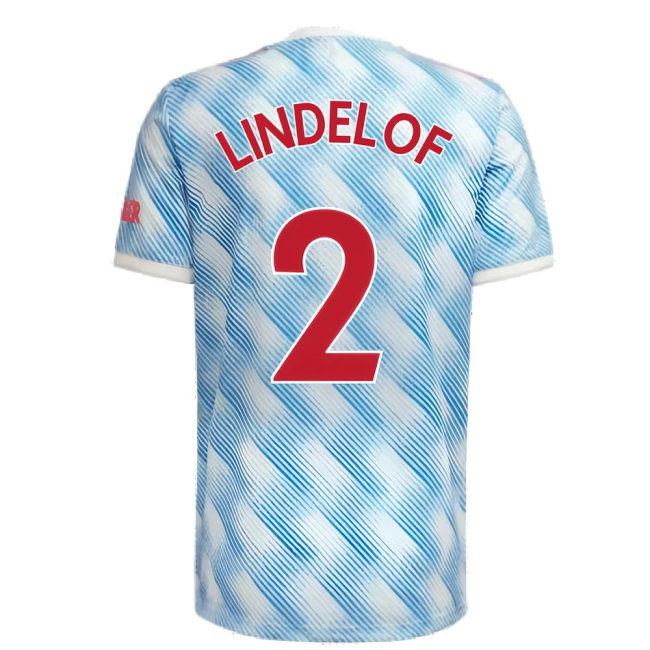 Man Utd 2021-2022 Away Shirt (LINDELOF 2)-SoccerKits Hub | Buy Soccer Jerseys Online