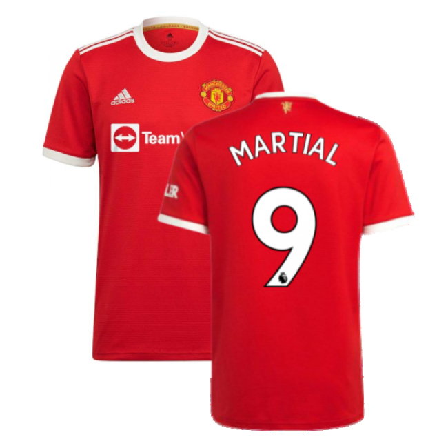 Man Utd 2021-2022 Home Shirt (MARTIAL 9)-SoccerKits Hub | Buy Soccer Jerseys Online