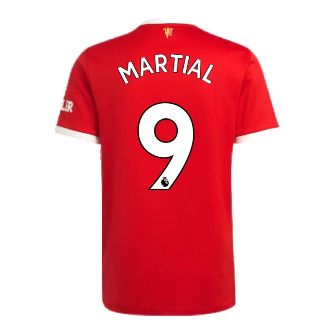 Man Utd 2021-2022 Home Shirt (MARTIAL 9)-SoccerKits Hub | Buy Soccer Jerseys Online