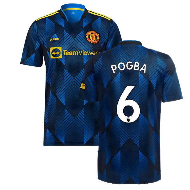 Man Utd 2021-2022 Third Shirt (POGBA 6)-SoccerKits Hub | Buy Soccer Jerseys Online