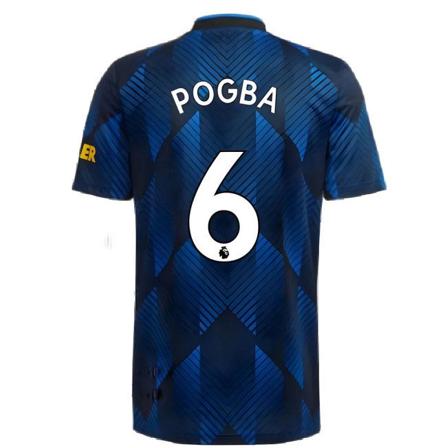 Man Utd 2021-2022 Third Shirt (POGBA 6)-SoccerKits Hub | Buy Soccer Jerseys Online