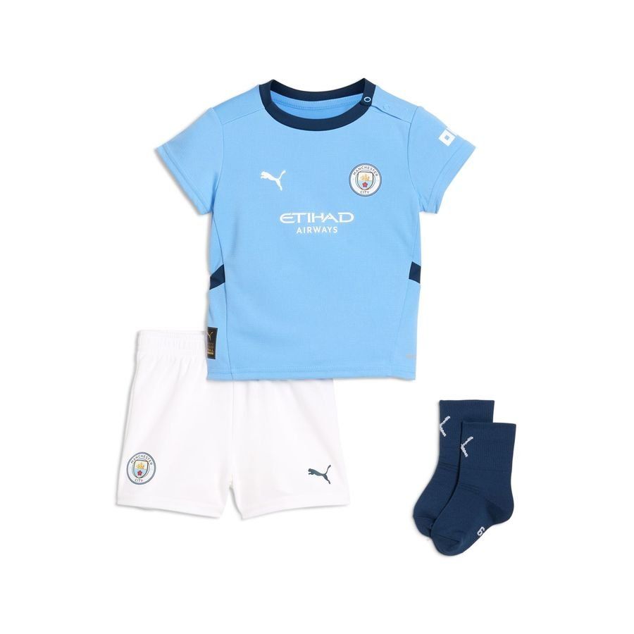 Manchester City Home Shirt 2024/25 Baby-Kit Kids-SoccerKits Hub | Buy Soccer Jerseys Online