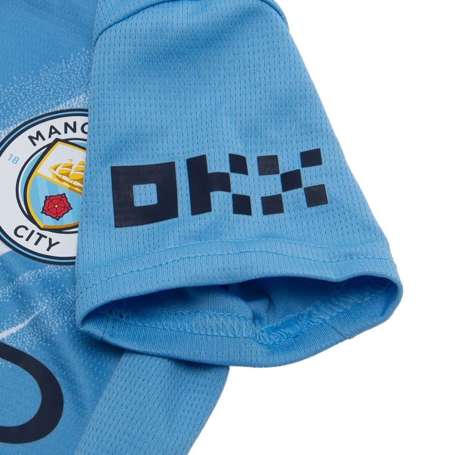 Manchester City Home Shirt 2025/26 Mini-Kit Kids-SoccerKits Hub | Buy Soccer Jerseys Online