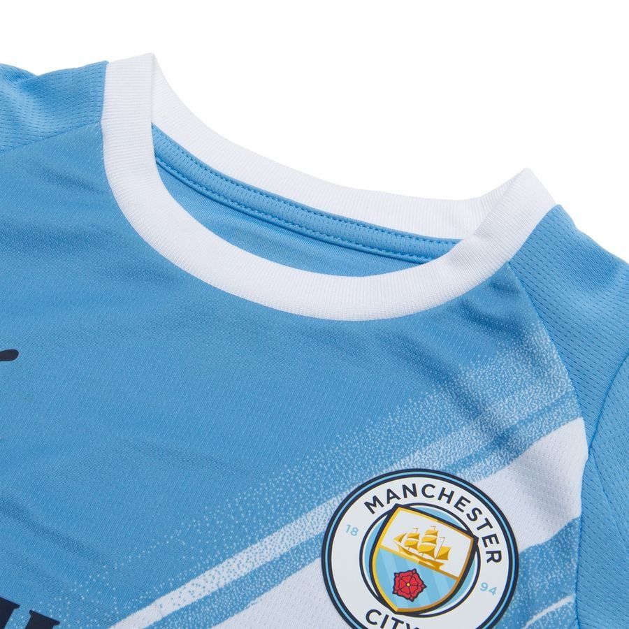Manchester City Home Shirt 2025/26 Mini-Kit Kids-SoccerKits Hub | Buy Soccer Jerseys Online