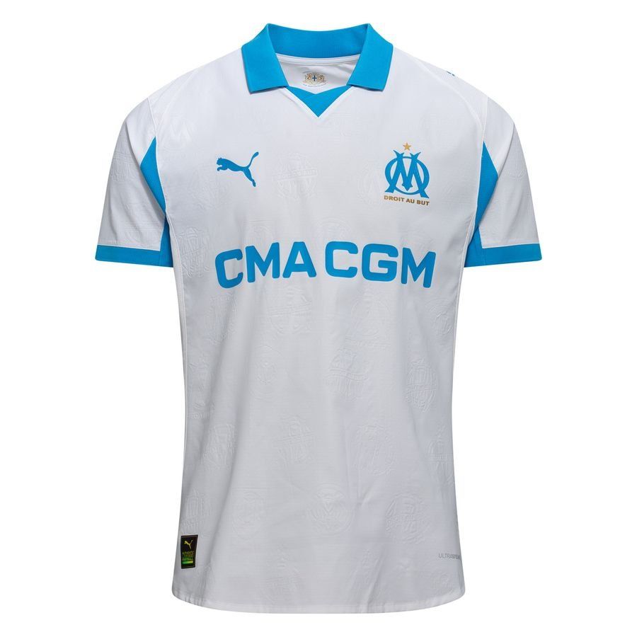Marseille Home Shirt 2025/26 Authentic - Men's-SoccerKits Hub | Buy Soccer Jerseys Online