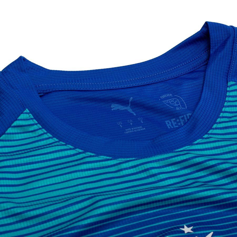 Marseille Training T-Shirt Pre Match - Royal Sapphire/Team Aqua - Men's-SoccerKits Hub | Buy Soccer Jerseys Online