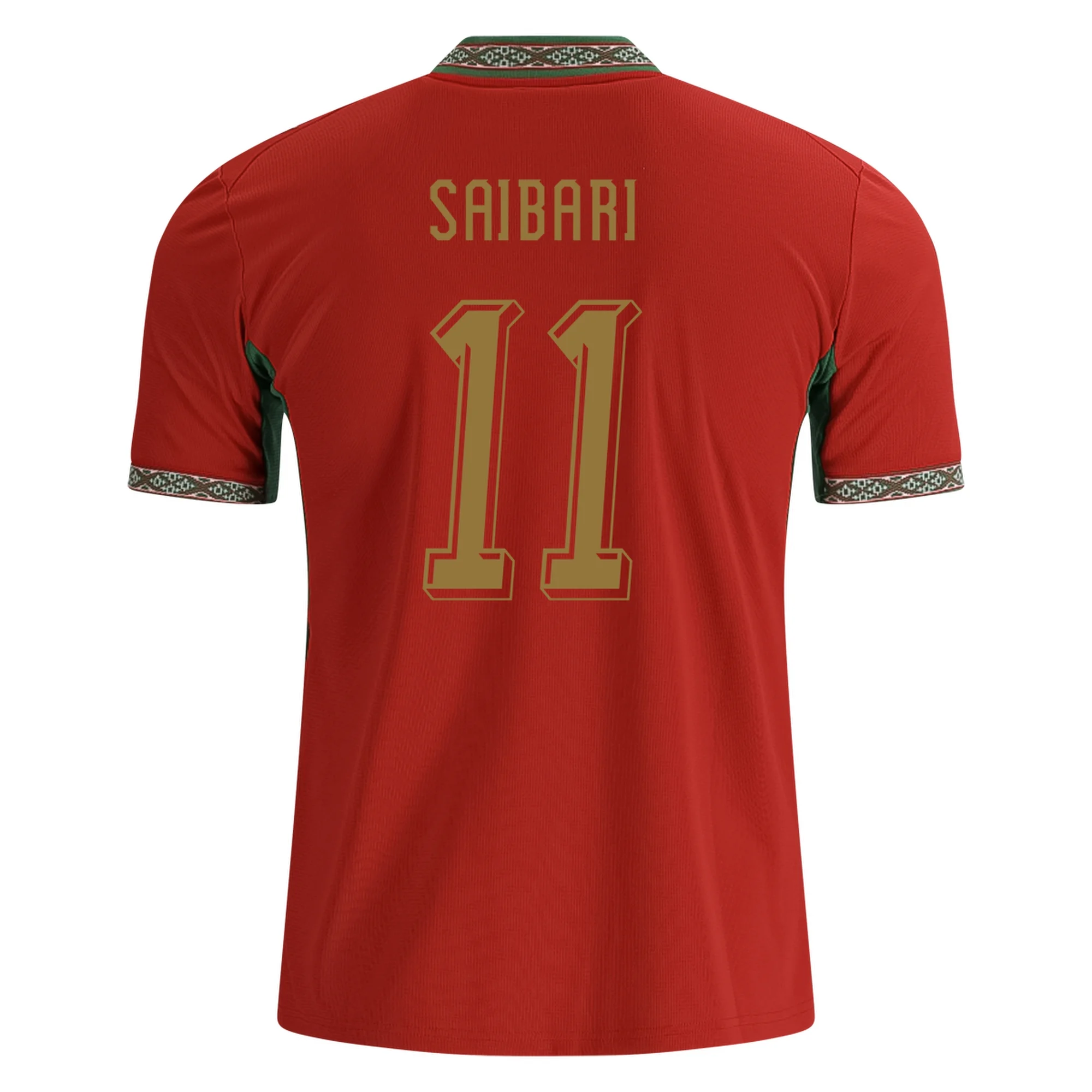 Men's Replica Saibari Morocco Home Jersey 2026 World Cup Shirt