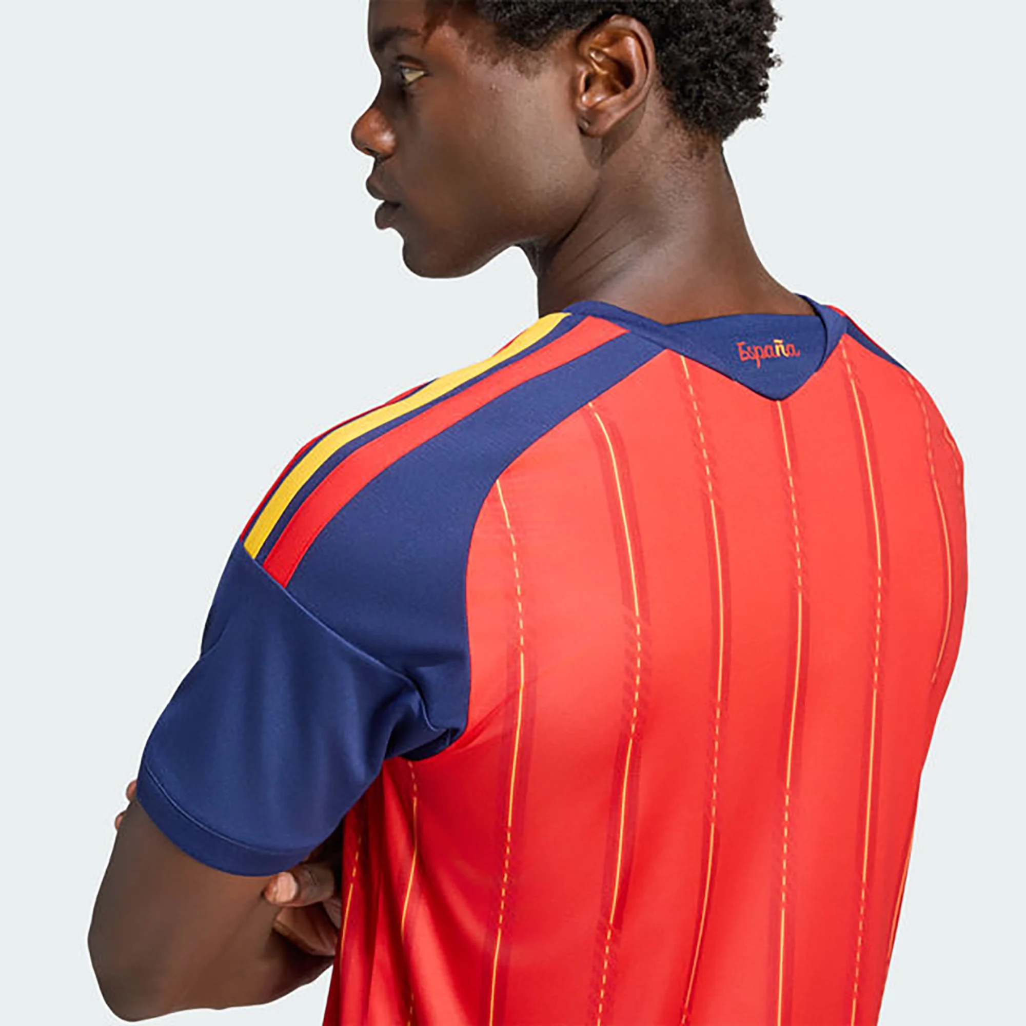 Custom Spain 2-Star 2026 Champions Home Jersey | Personalized Red Kit - Men's & Kids