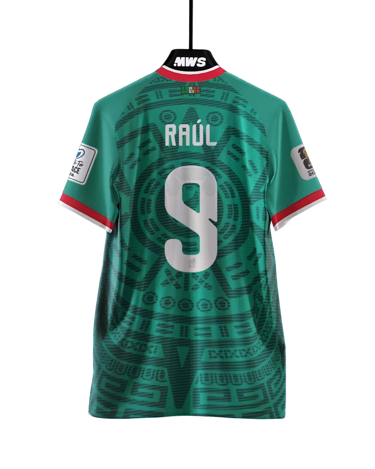 Mexico 2026 Home Jersey Raul #9 | Mexico Home Shorts & Soccer Kit