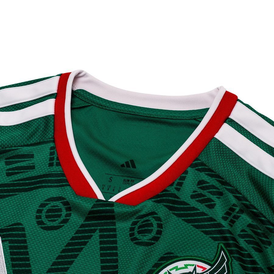 Mexico Home Shirt World Cup 2026 Long Sleeves - Men's-SoccerKits Hub | Buy Soccer Jerseys Online