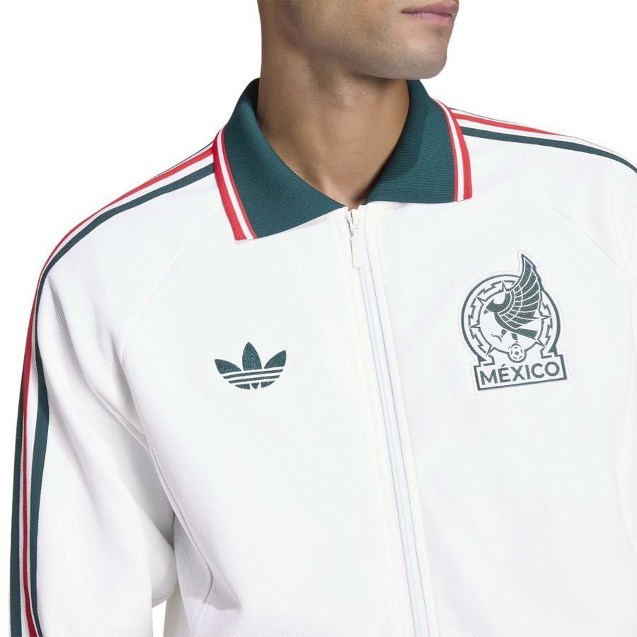 Mexico Jacket Anthem Away OG World Cup 2026 - White - Men's-SoccerKits Hub | Buy Soccer Jerseys Online