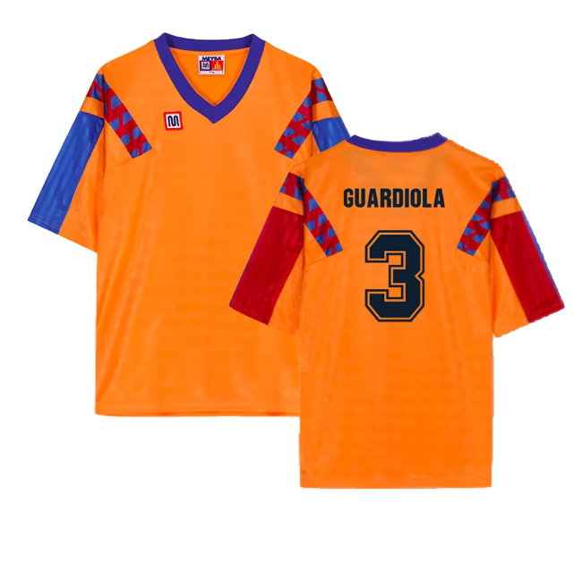 Meyba 1992 Barcelona Reissue Away Shirt (Guardiola 3)-SoccerKits Hub | Buy Soccer Jerseys Online