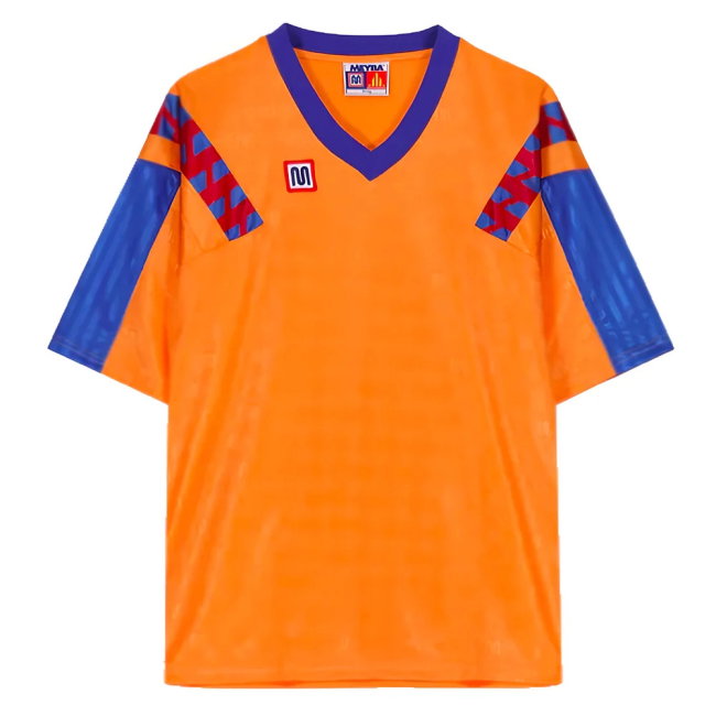Meyba 1992 Barcelona Reissue Away Shirt (Guardiola 4)-SoccerKits Hub | Buy Soccer Jerseys Online