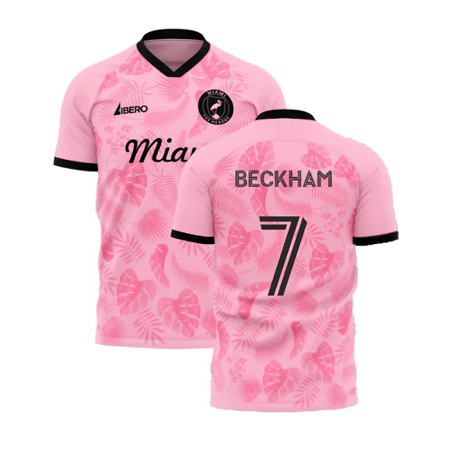 Miami 2025-2026 Home Concept Kit (Libero) (Beckham 7)-SoccerKits Hub | Buy Soccer Jerseys Online