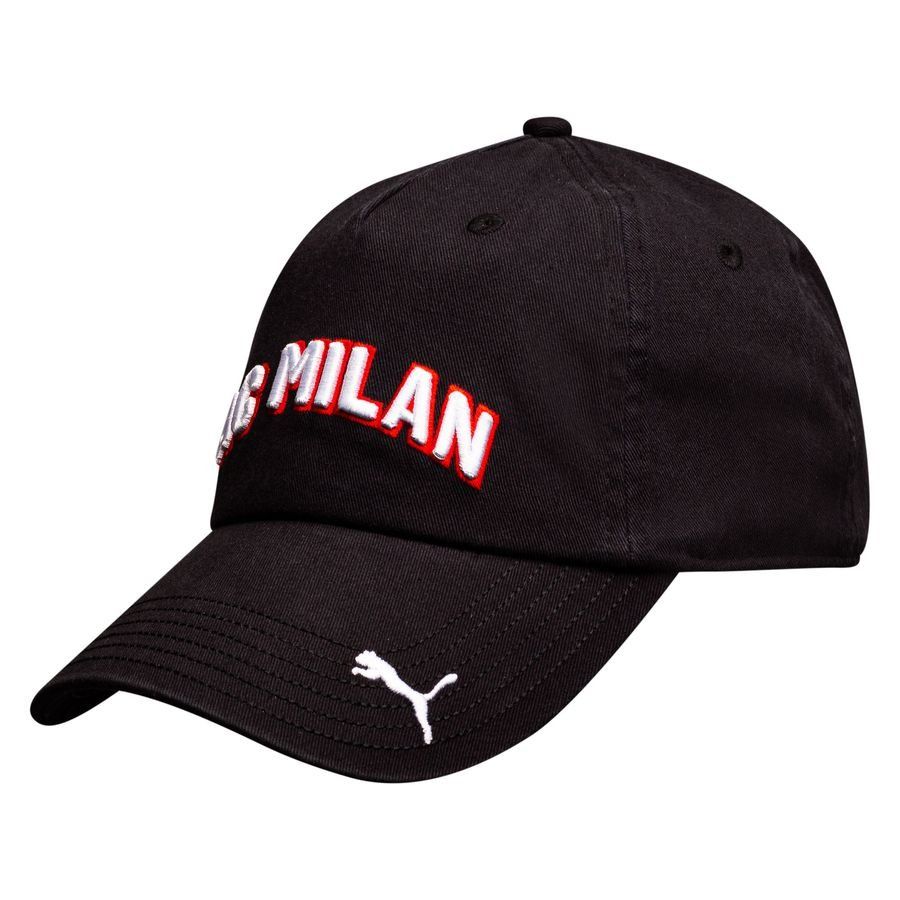 Milan Cap FtblCulture - PUMA Black/For All Time Red - Men's-SoccerKits Hub | Buy Soccer Jerseys Online