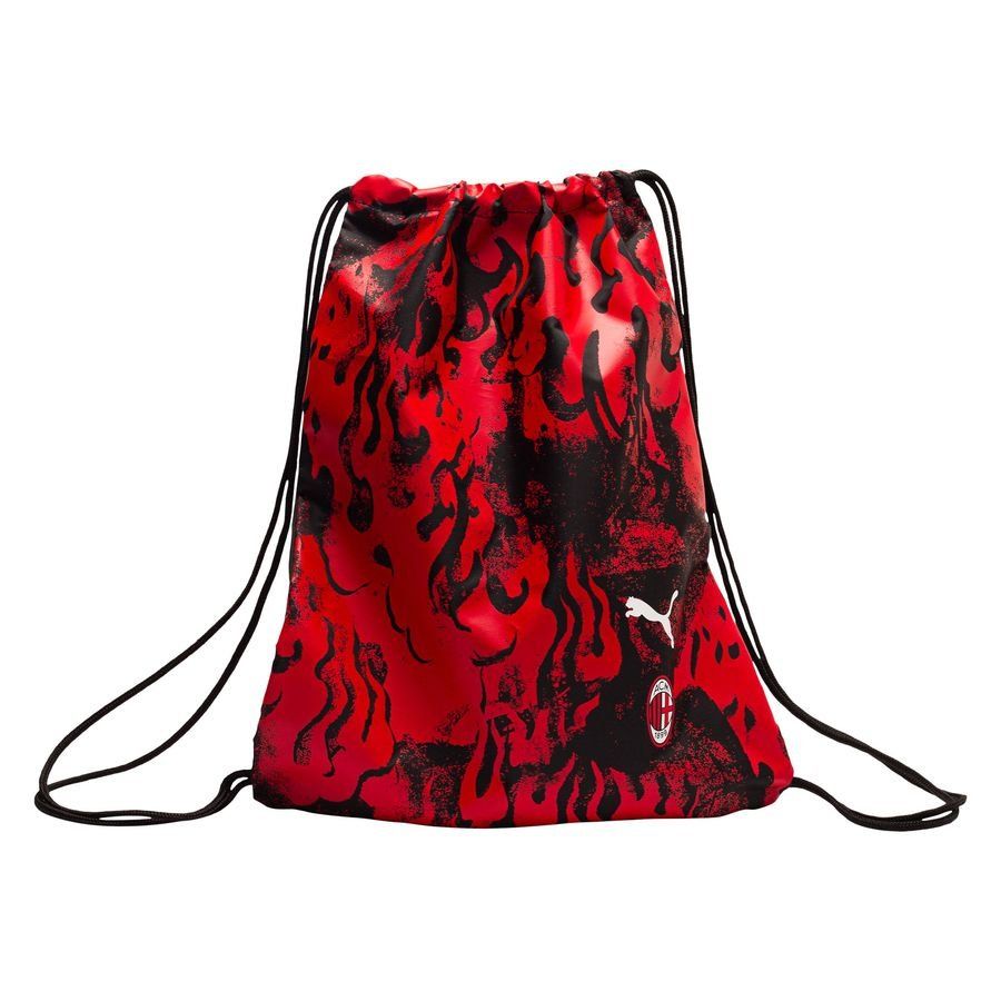 Milan Gym Sack - For All Time Red/PUMA Black - Men's-SoccerKits Hub | Buy Soccer Jerseys Online