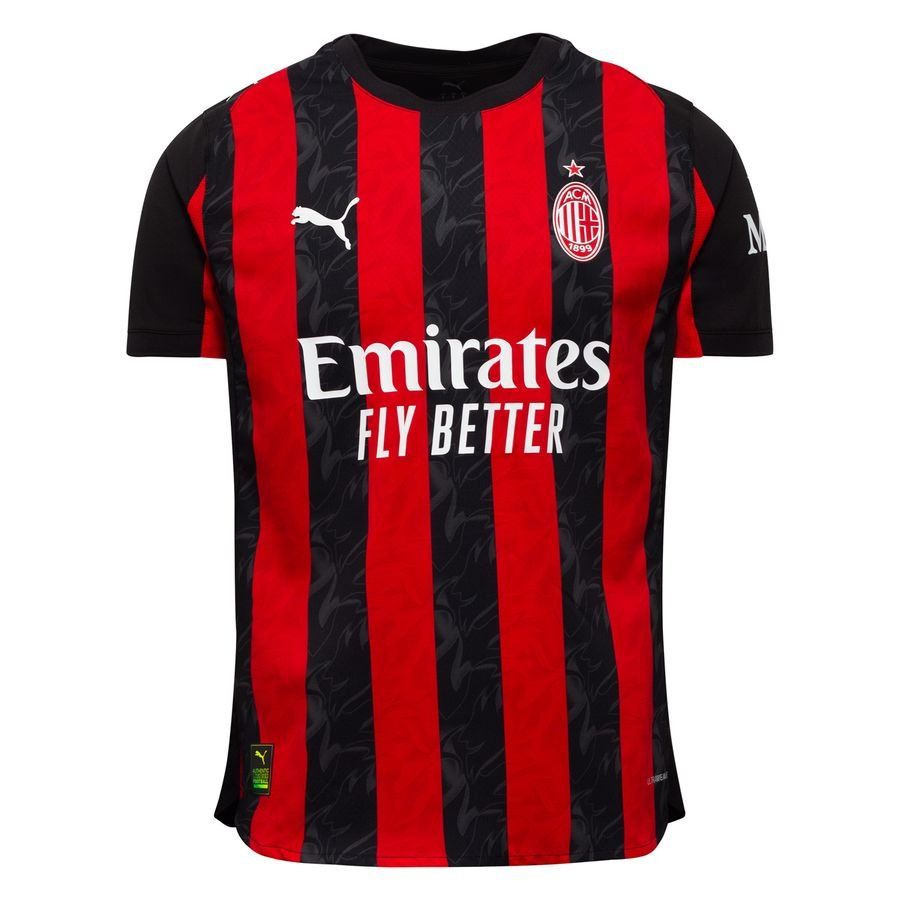 Milan Home Shirt 2025/26 Authentic - Men's-SoccerKits Hub | Buy Soccer Jerseys Online