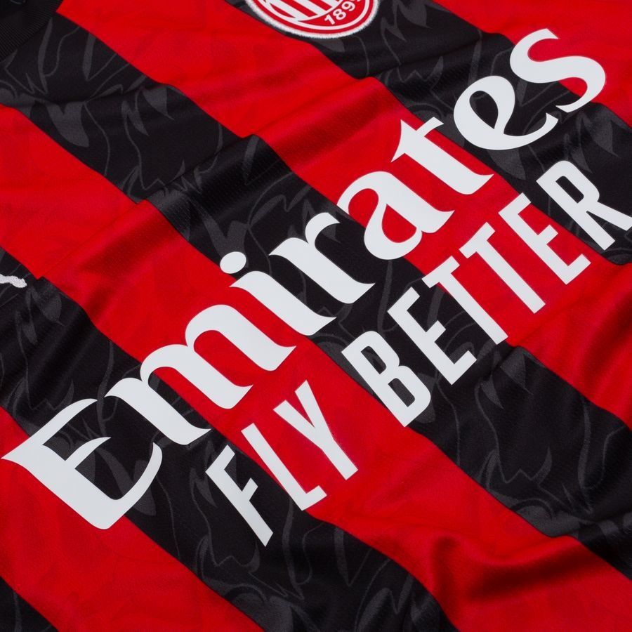 Milan Home Shirt 2025/26 Long Sleeves - Men's-SoccerKits Hub | Buy Soccer Jerseys Online
