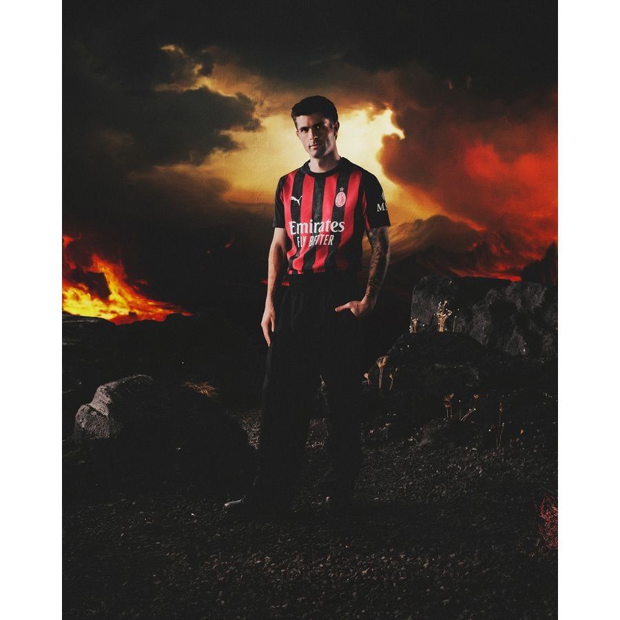 Milan Home Shirt 2025/26 - Men's-SoccerKits Hub | Buy Soccer Jerseys Online