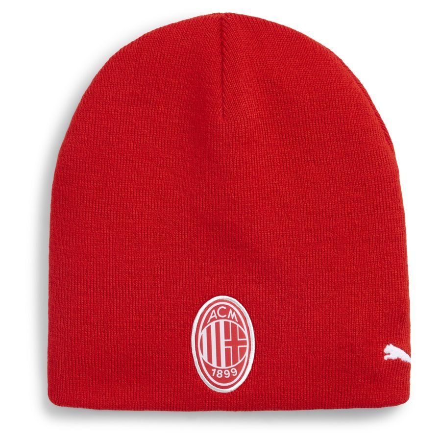 Milan Reversible Beanie - For All Time Red/PUMA Black - Men's-SoccerKits Hub | Buy Soccer Jerseys Online