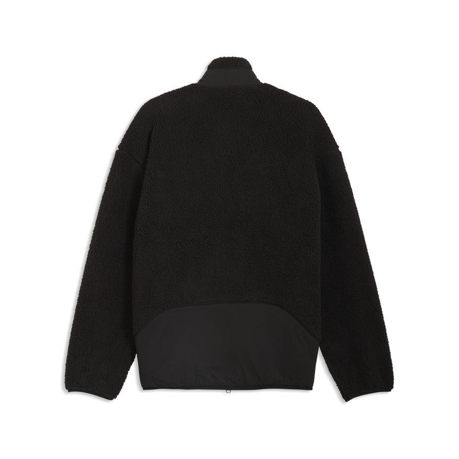 Milan Sherpa Jacket Pumatech Soft Tech - Black - Men's-SoccerKits Hub | Buy Soccer Jerseys Online