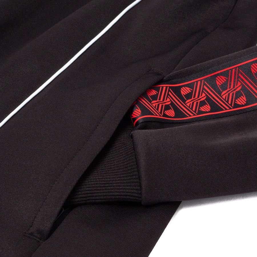 Milan Track Jacket King Anthem - PUMA Black/For All Time Red - Men's-SoccerKits Hub | Buy Soccer Jerseys Online