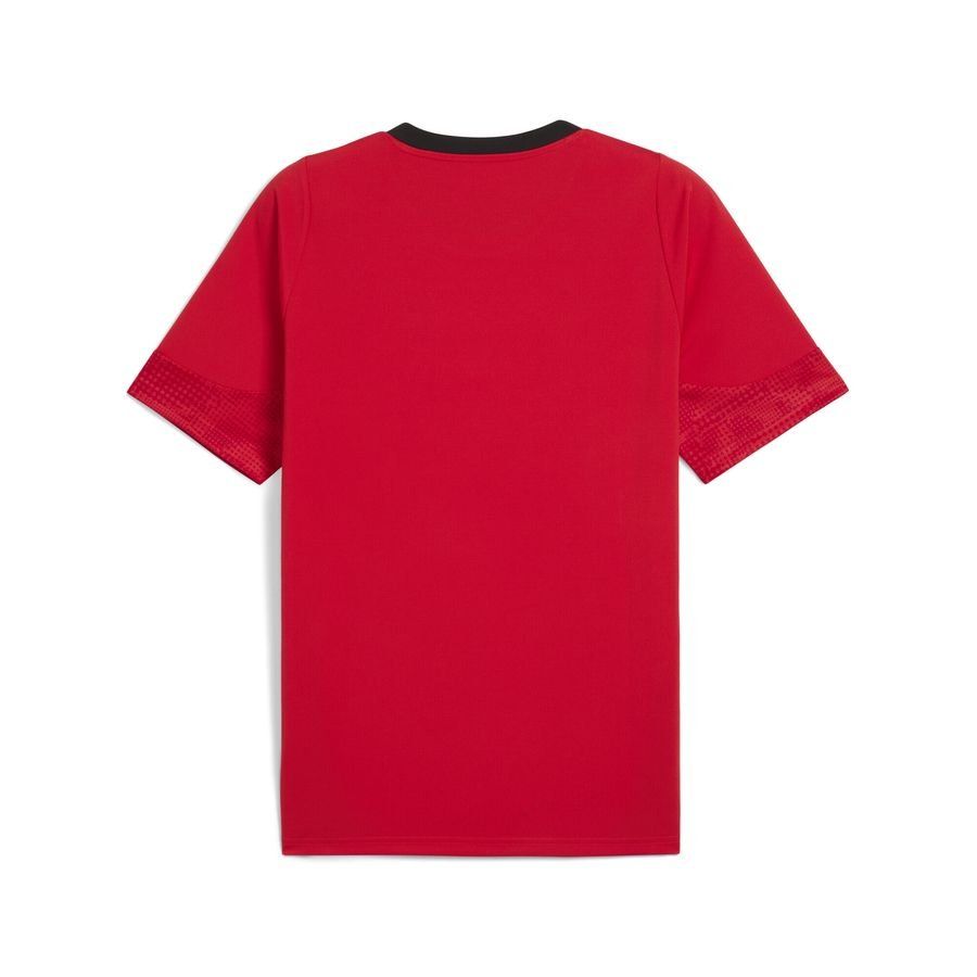 Milan Training T-Shirt - For All Time Red/PUMA Black - Men's-SoccerKits Hub | Buy Soccer Jerseys Online