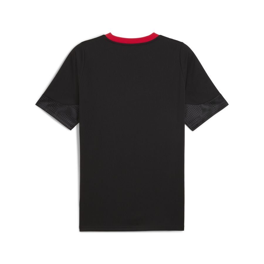 Milan Training T-Shirt - PUMA Black/For All Time Red - Men's-SoccerKits Hub | Buy Soccer Jerseys Online
