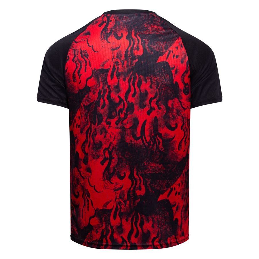 Milan Training T-Shirt Pre Match - For All Time Red/PUMA Black - Men's-SoccerKits Hub | Buy Soccer Jerseys Online